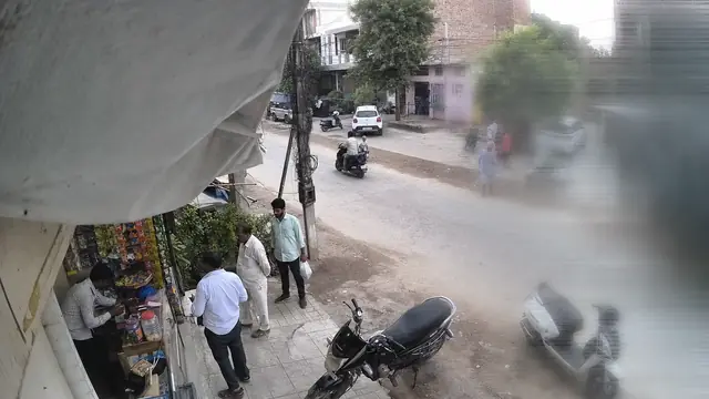 Camera offline, blocked, blurred on a CCTV camera