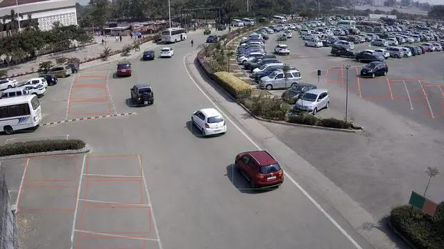 Event parking fill on a CCTV camera