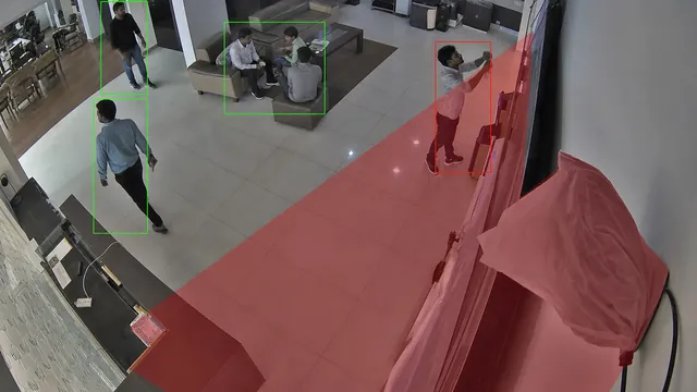 Cameras covered or turned on a CCTV camera
