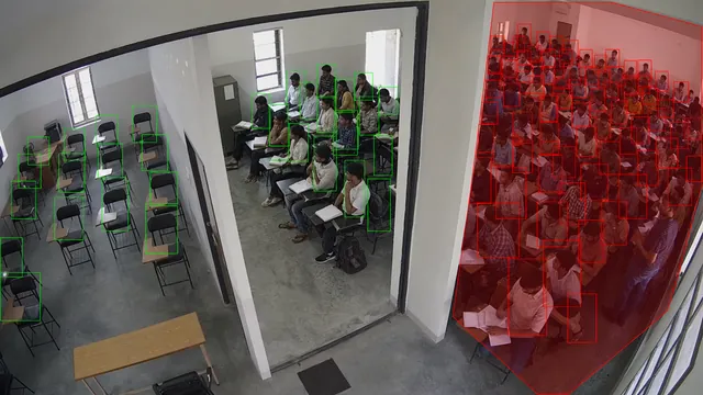 Class and batch fill on a CCTV camera